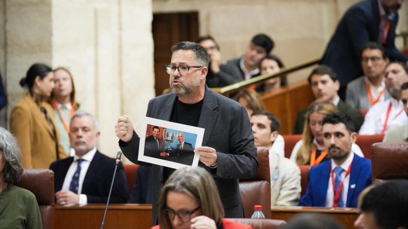 Portavoz de Adelante Andalucía, José Ignacio García