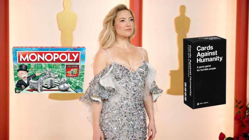 La actriz Kate Huson juega al 'Monopoly'