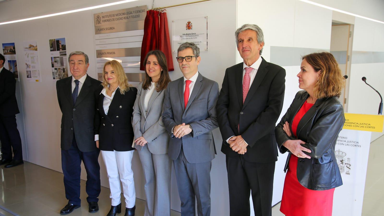 Inauguración del Instituto de Medicina Legal y Ciencias Forenses en Toledo. JCCM.