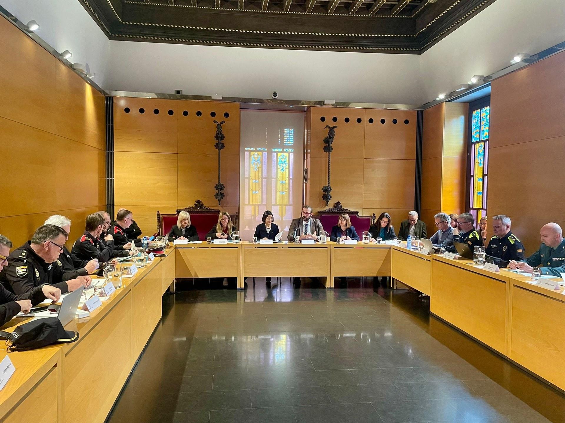 Junta Local de Seguridad de Mataró celebrada el 12 de marzo de 2026. Ayuntamiento de Mataró