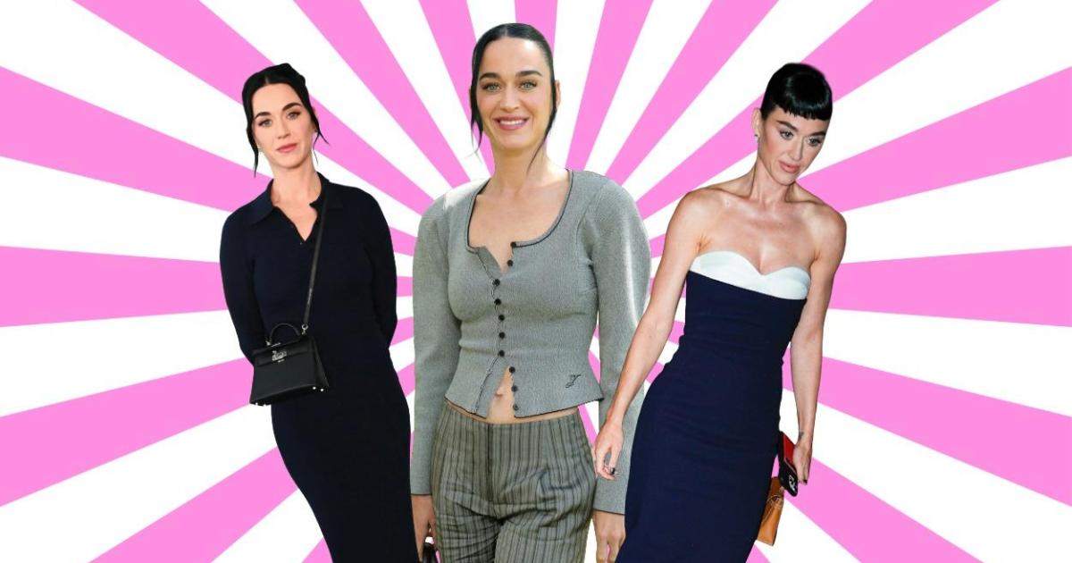 Katy Perry revive el ‘groutfit’ de los 2010 y demuestra que el gris puede ser el nuevo lujo
