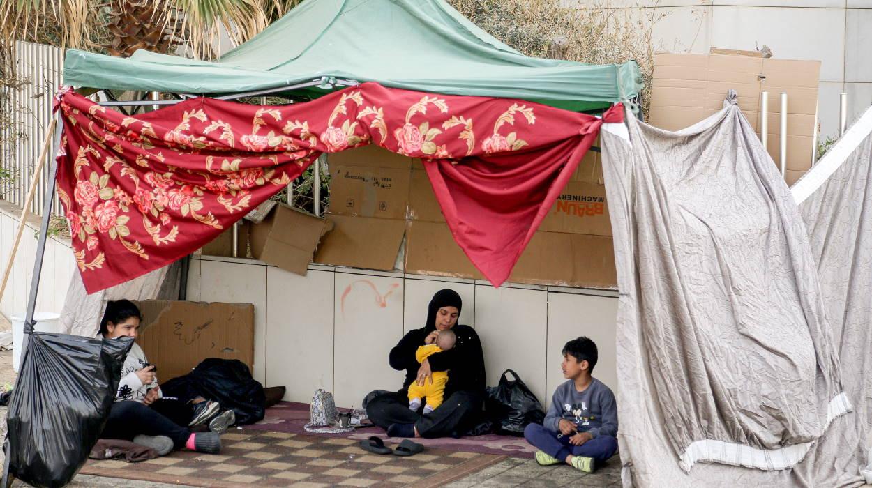 Civiles bombardeados por Israel en una playa. EP.