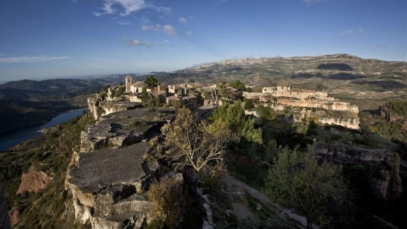 Vista panorámica de Siurana (Tarragona). TURISMO SIURANA