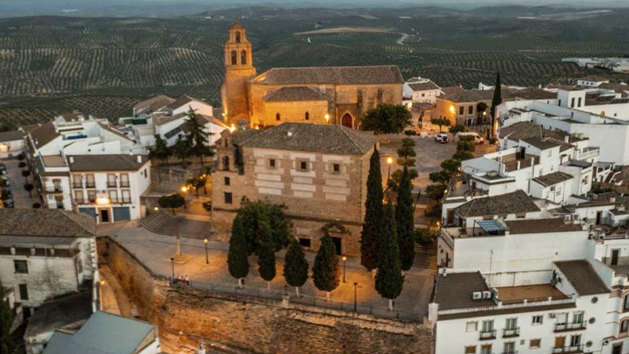 Imagen aérea de la localidad jienense de Arjona