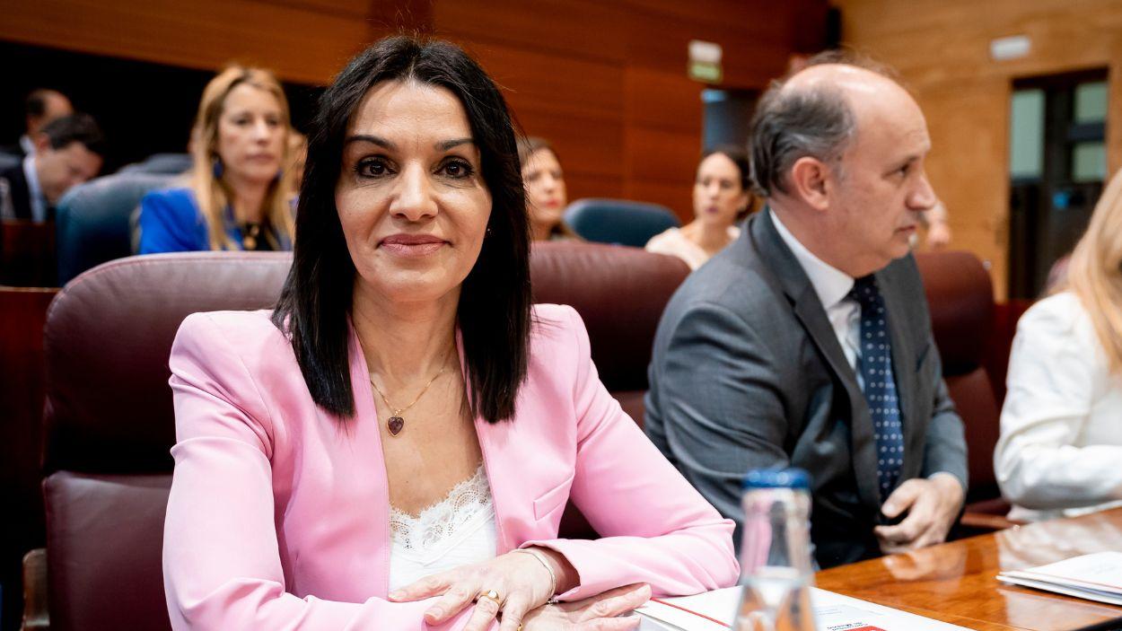 La consejera de Educación, Ciencia y Universidades de la Comunidad de Madrid, María Mercedes Zarzalejo. EP.