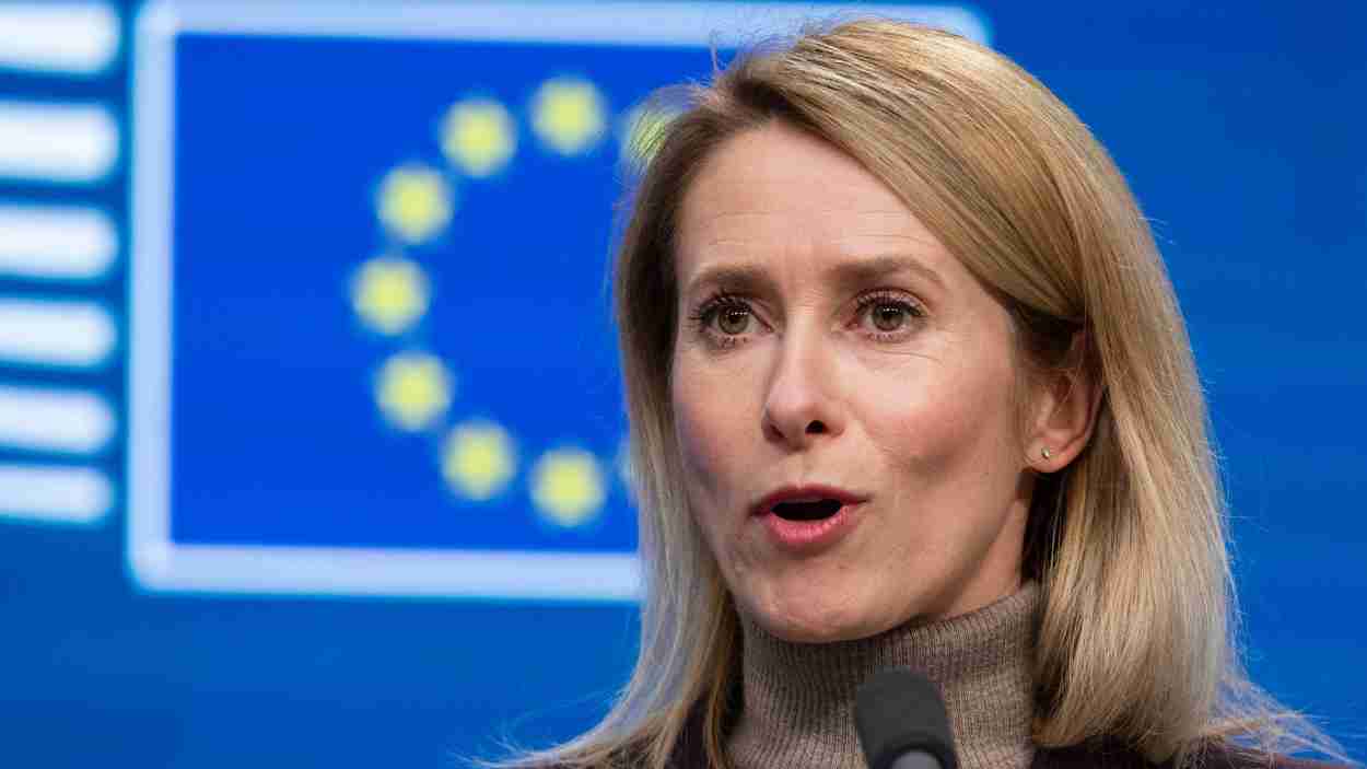Kaja Kallas asegura que el objetivo de Trump es “dividir” Europa . EP
