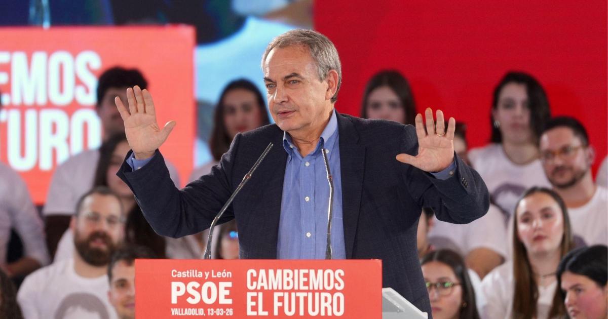 Zapatero defiende que el PSOE siempre ha sido «leal» y constructivo en Castilla y León