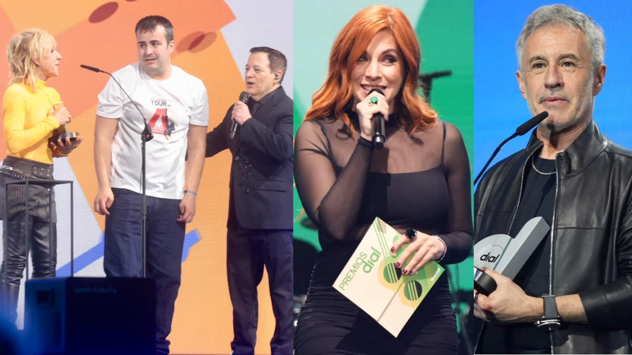 Algunas de las imágenes de la gala de los Premios Dial 2026