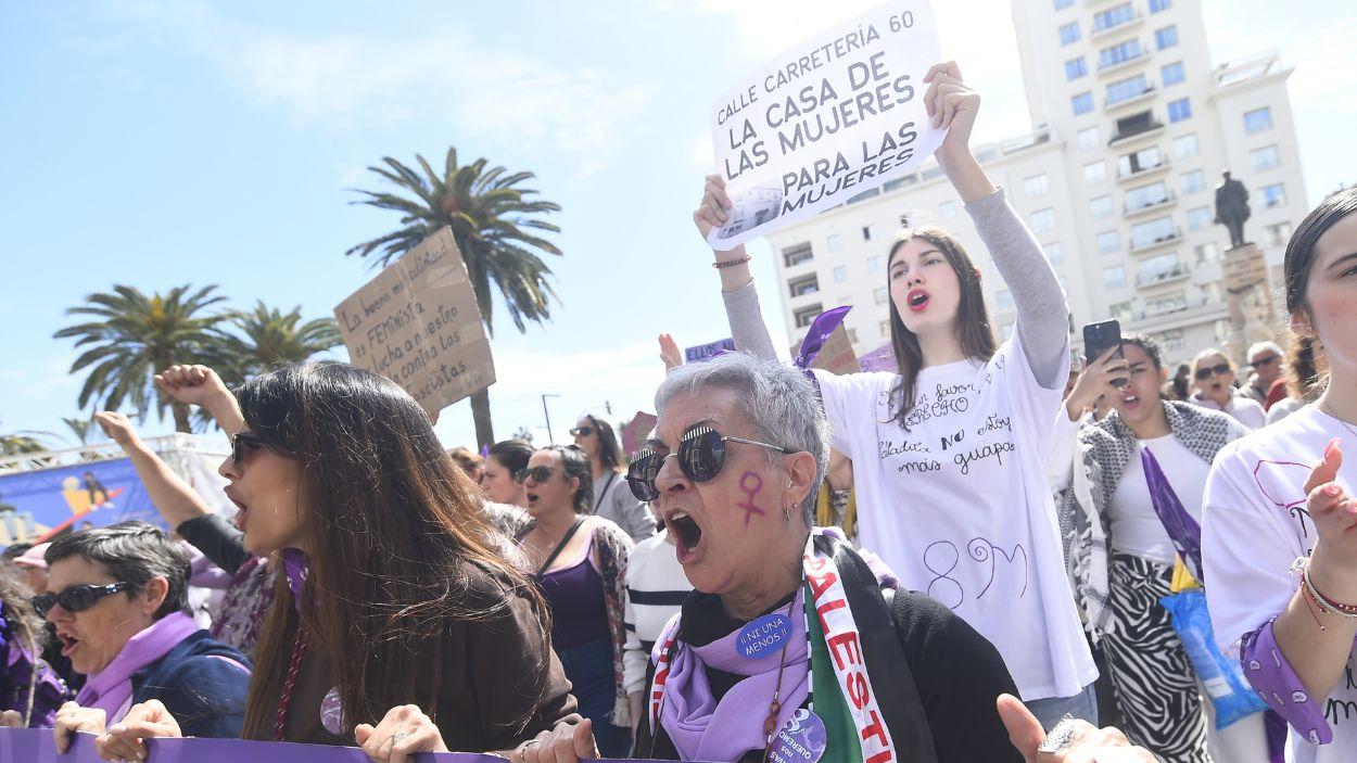 Manifestación celebrada en Málaga con motivo del 8 de marzo, Día Internacional de la Mujer / Archivo EP