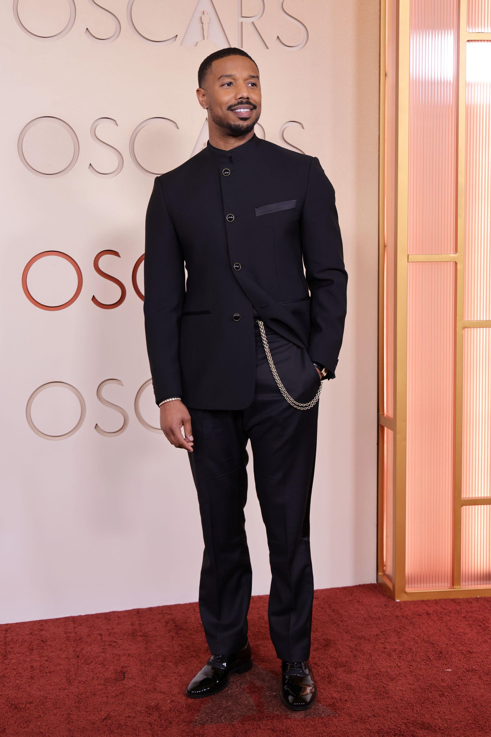 Michael B Jordan en Louis Vuitton