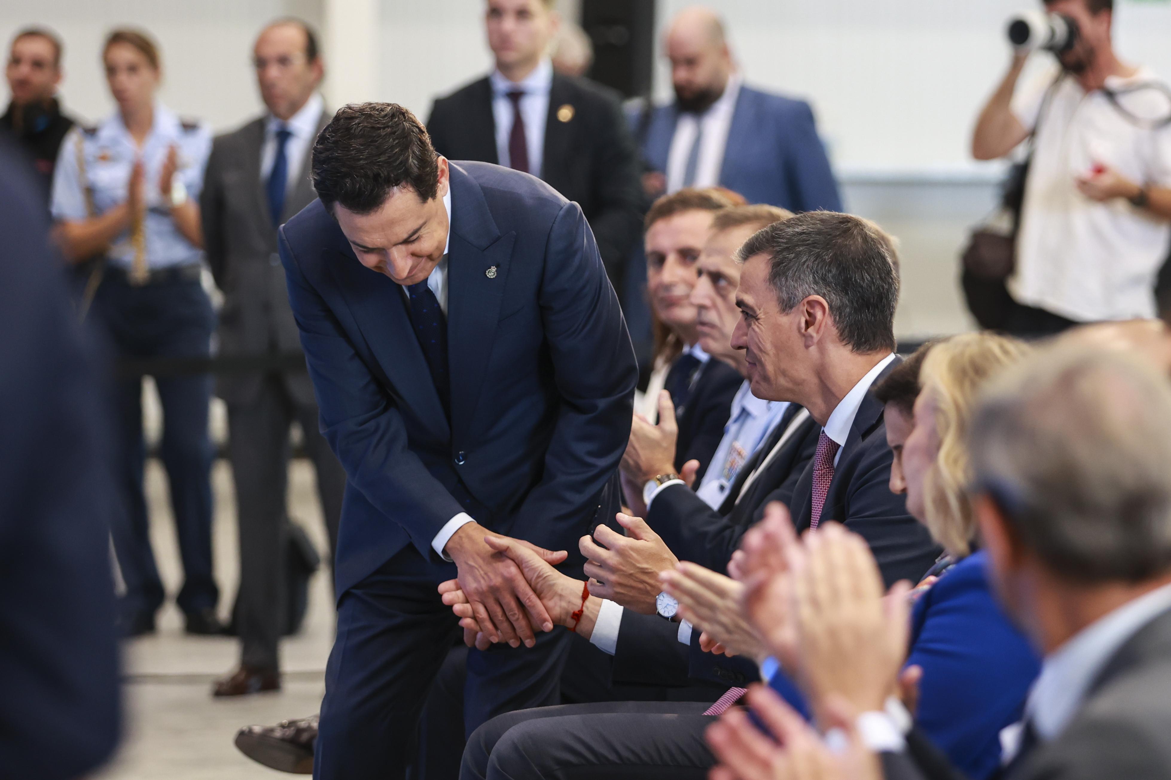 Acto de inauguración del Centro de Ensayos de Sistemas Aéreos no Tripulados (Huelva)