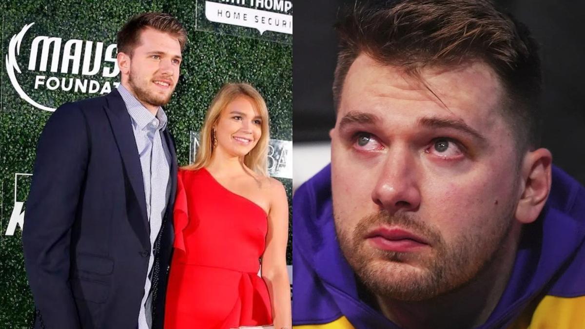 Luka Doncic junto a su mujer| NBA