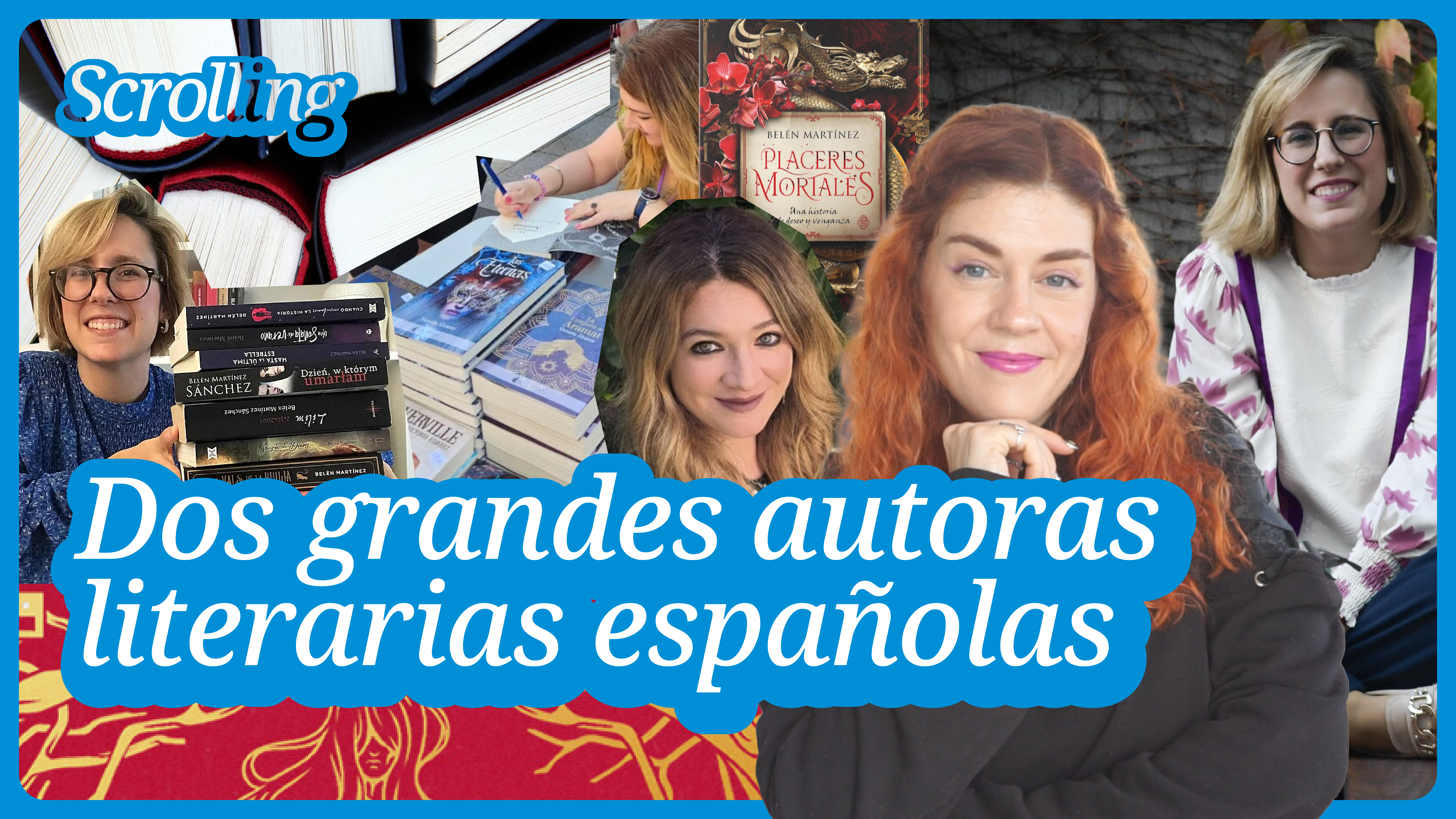 Dos grandes autoras de la literatura española actual.