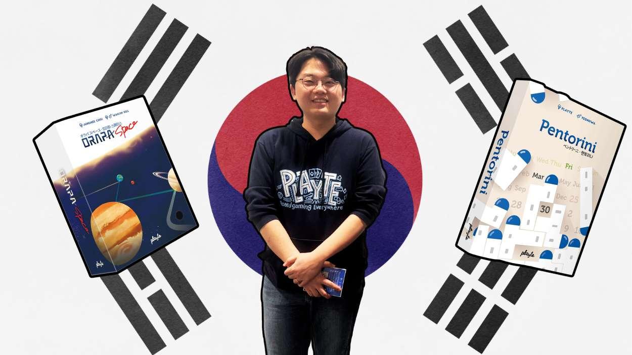 Ryan Kim, responsable de la editorial de juegos de mesa de Playte