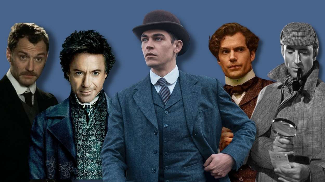 Fotomontaje Sherlock Holmes.