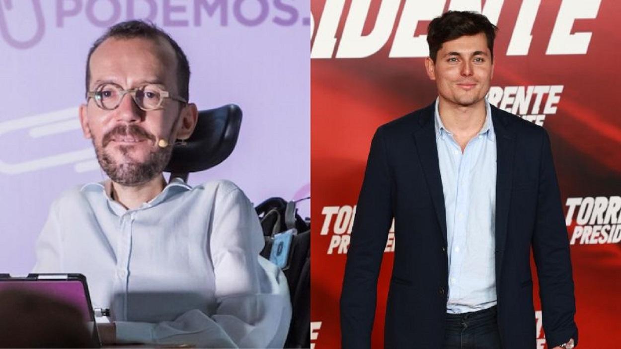 Pablo Echenique y Vito Quiles. canva