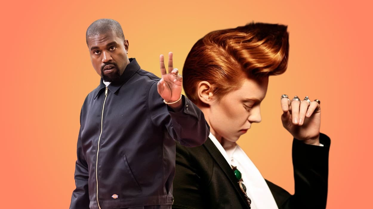 Kanye West y La Roux