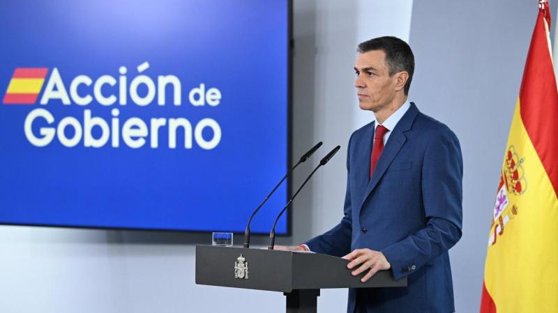 El presidente del Gobierno, Pedro Sánchez. EP.