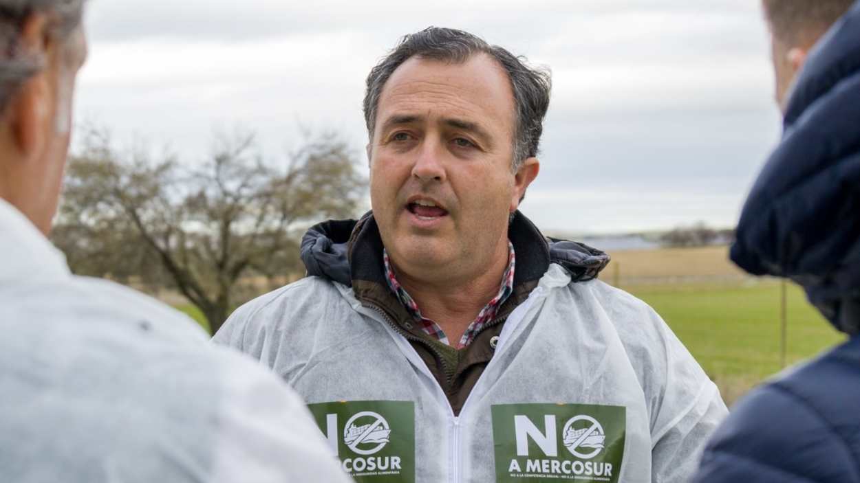 David Moreno, presidente del Grupo Parlamentario de Vox en las Cortes de Castilla-La Mancha. EP.