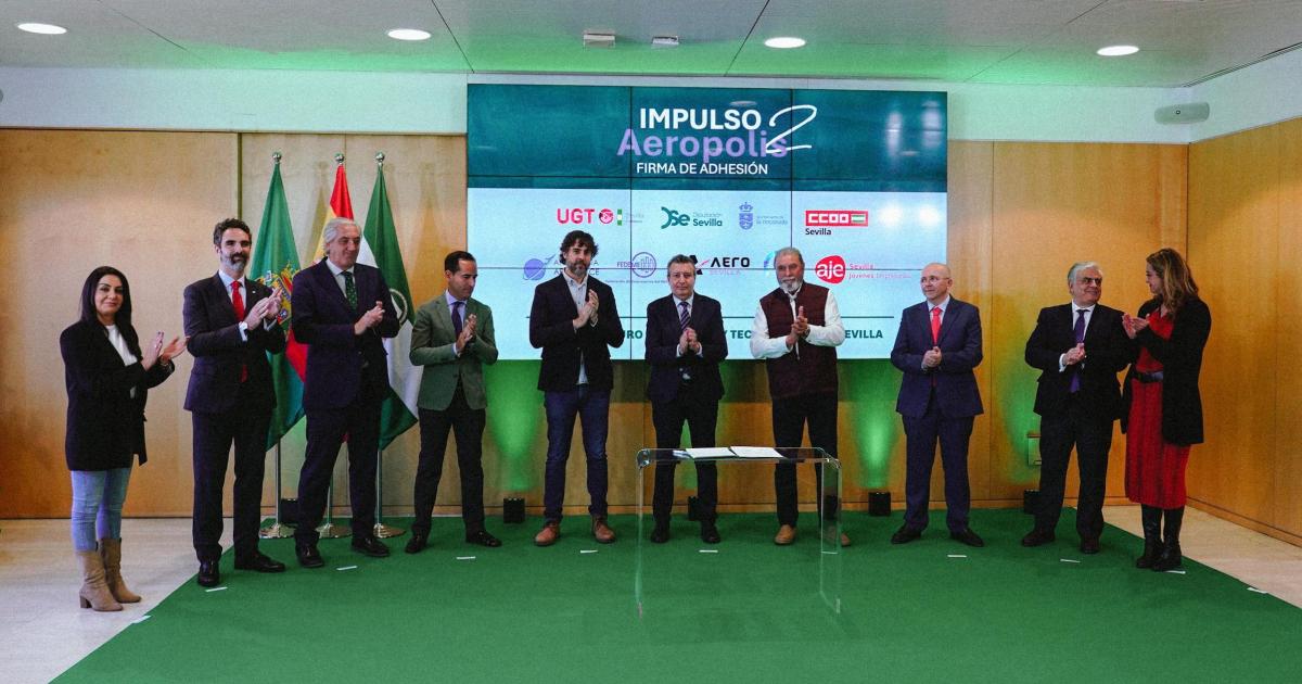 La Diputación de Sevilla se suma al impulso de Aerópolis II como proyecto estratégico para el desarrollo industrial y tecnológico de Andalucía
