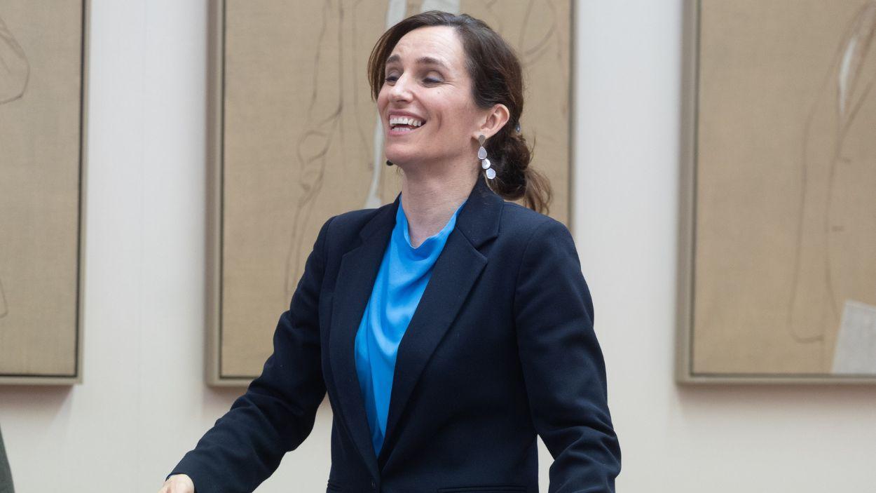 La ministra de Sanidad, Mónica García. EP.