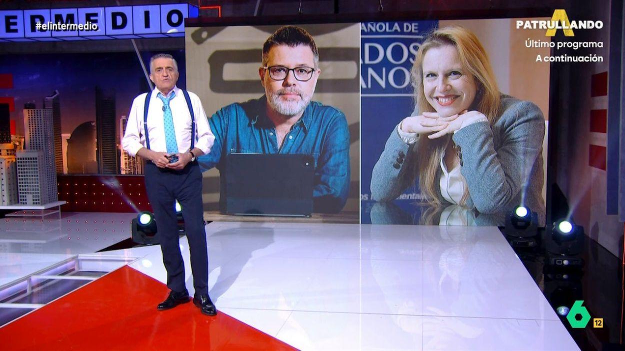 El Gran Wyoming en 'El Intermedio'. Atresmedia