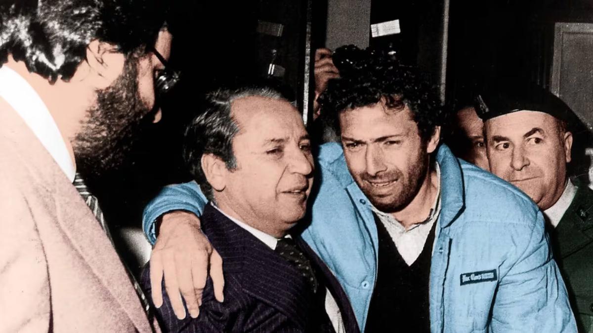 Quini tras ser liberado| EP