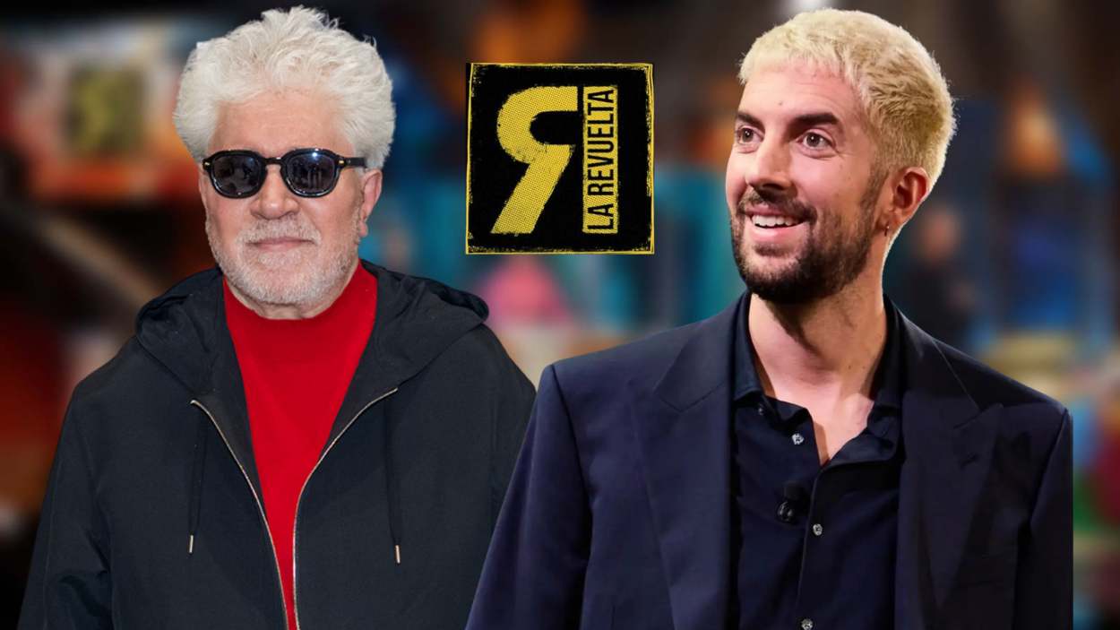 Pedro Almodóvar y David Broncano 