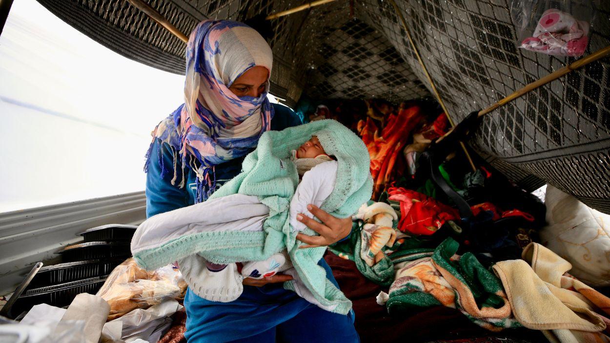 La cifra de desplazados en Líbano por la ofensiva israelí supera ya el millón. EP