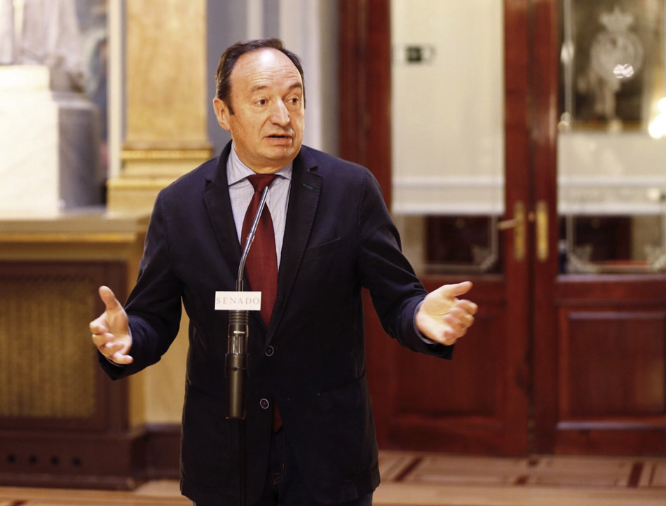 El expresidente del PP de La Rioja, Pedro Sanz. 