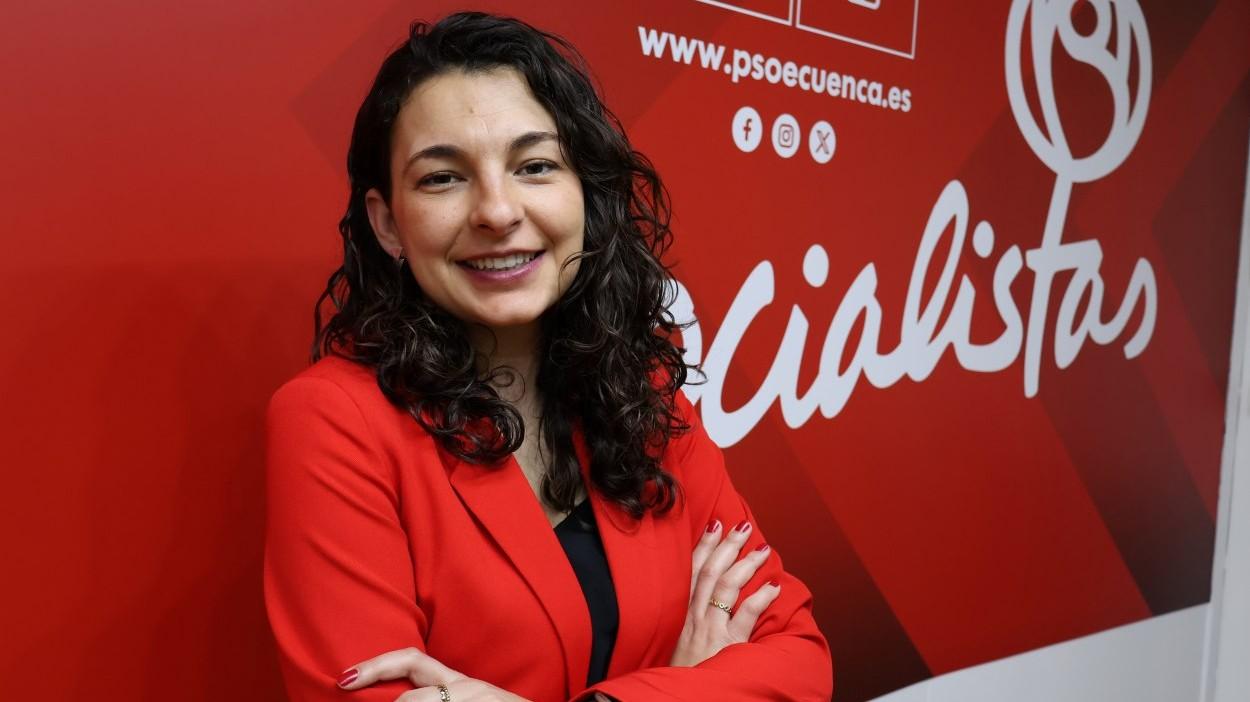 Paloma Jiménez, diputada regional socialista. PSOE Cuenca