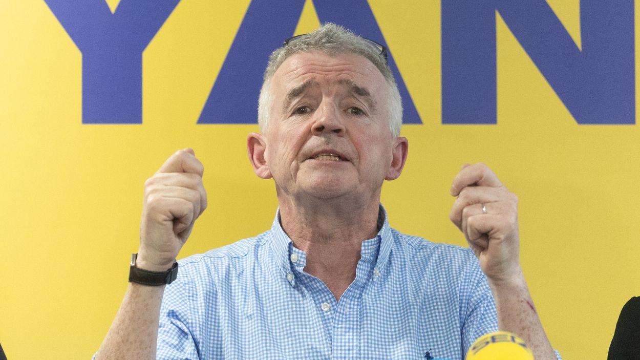El consejero delegado de Ryanair, Michael O'Leary. EP.