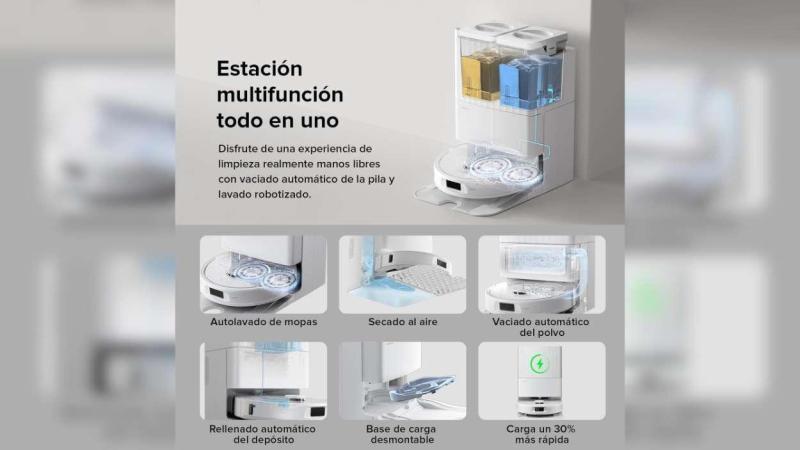 Estación multifunción todo en uno de roborock