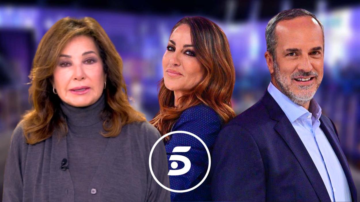 Ana Rosa Quintana, Beatriz Archidona y Santi Acosta