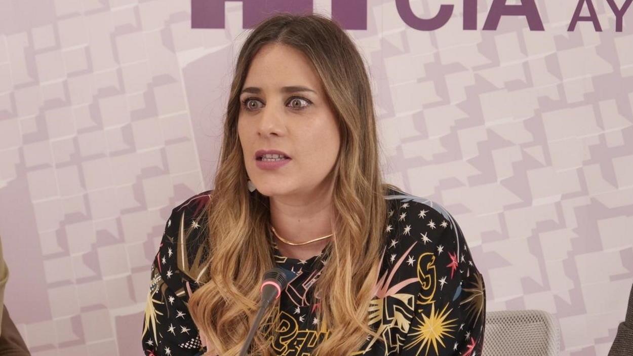 Laura Lombraña, concejala del PP de Palencia, investigada por la adjudicación de una vivienda protegida con piscina. EP.