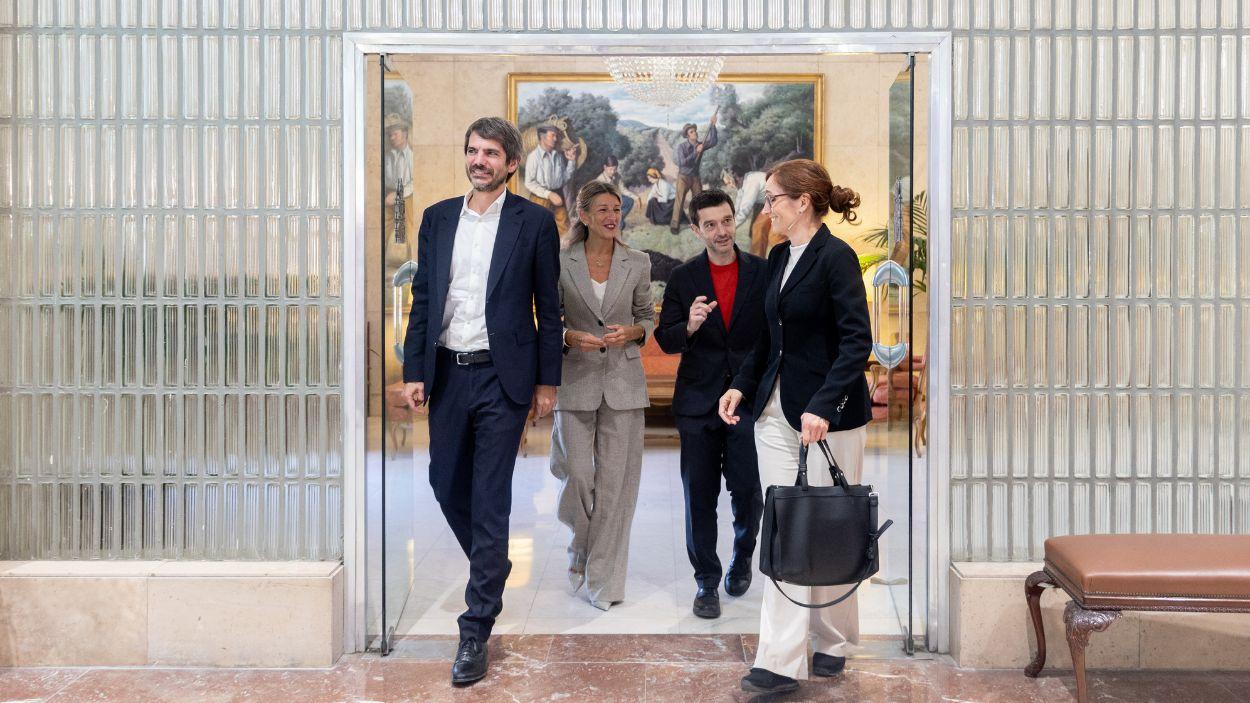 Sumar bloquea el Consejo de Ministros hasta que se incluyan medidas de vivienda en el decreto antiinflación. EP. (1)