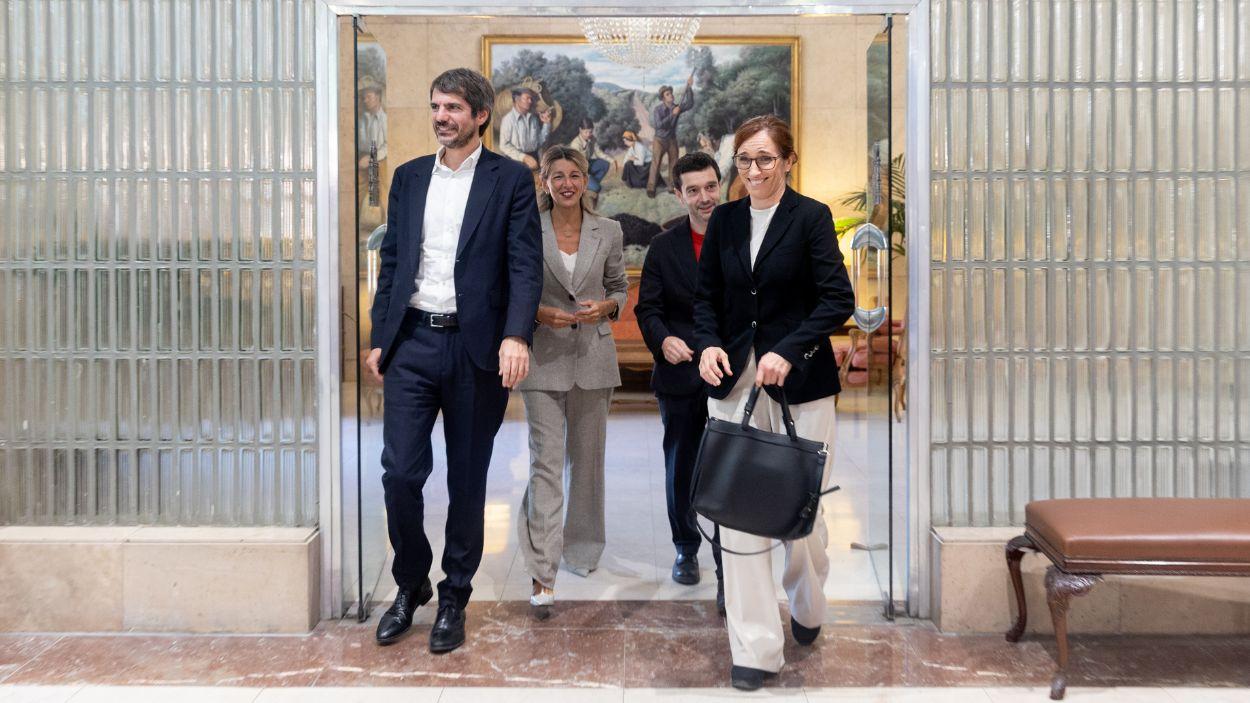 Sumar bloquea el Consejo de Ministros hasta que se incluyan medidas de vivienda en el decreto antiinflación. EP.