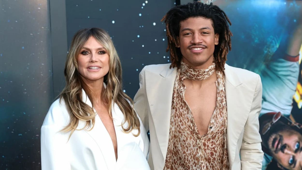 Heidi Klum y su hijo Henry Samuel