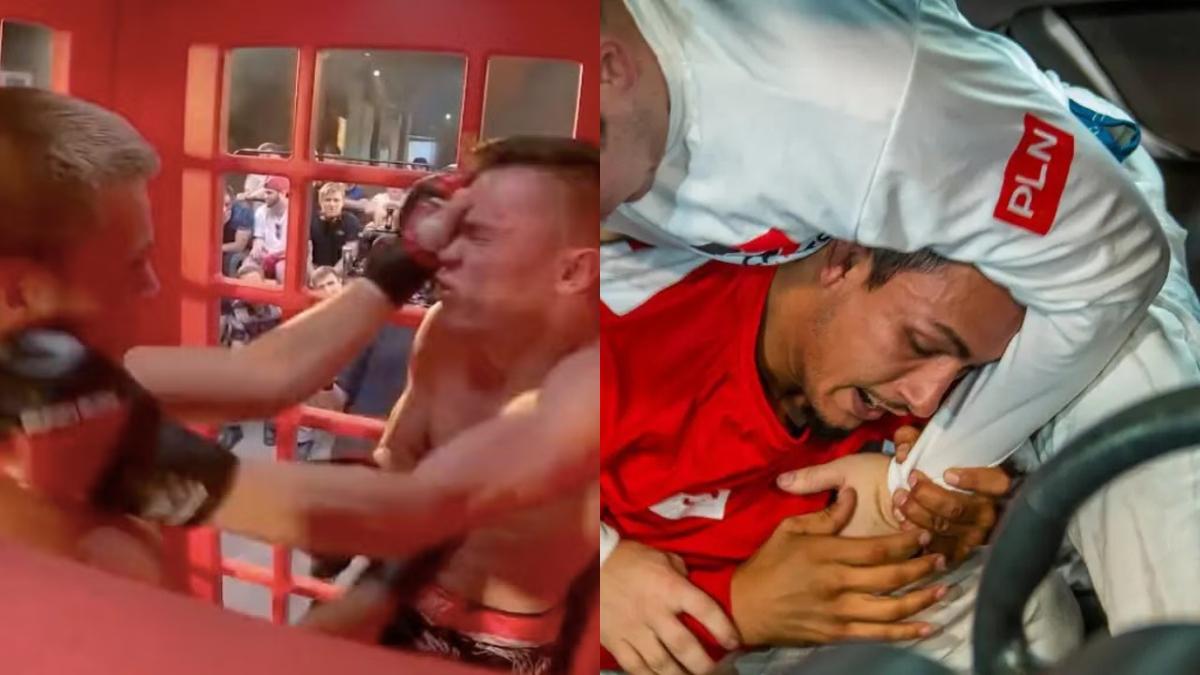 Peleas en la cabina de persona y el carjitsu| X