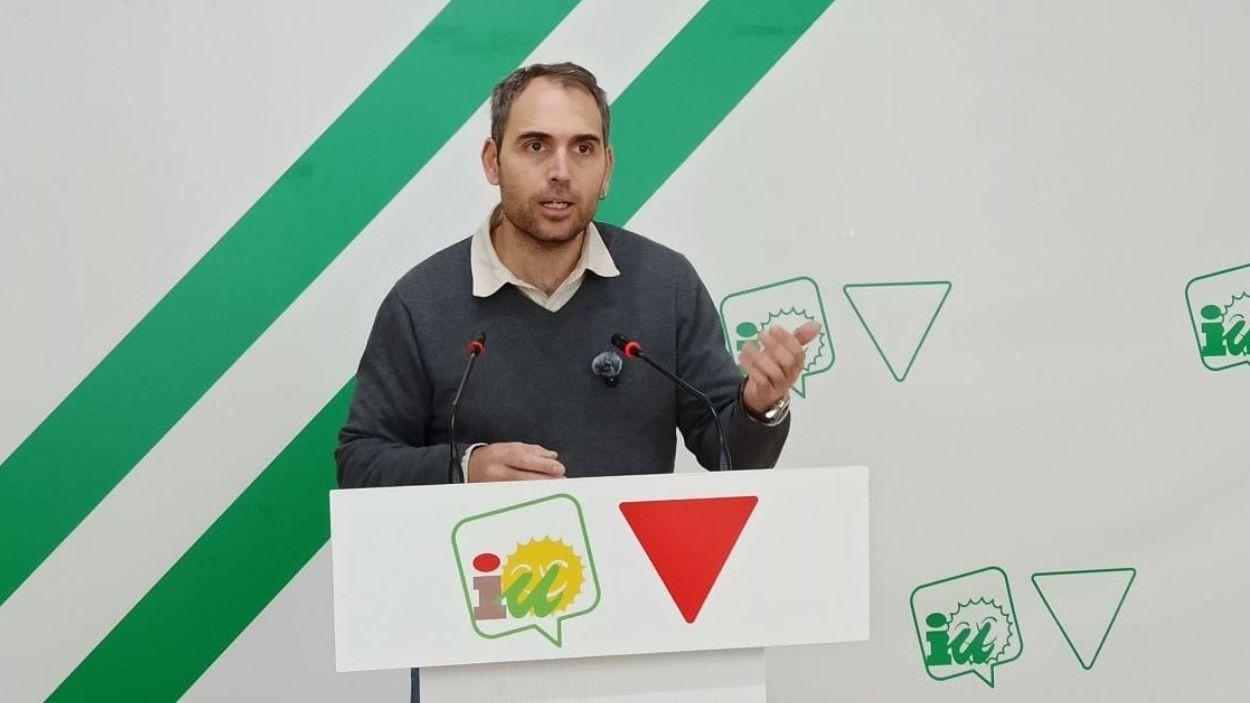 El coordinador general de IU Andalucía y diputado en el Congreso, Toni Valero / Archivo EP