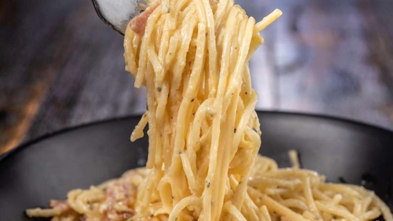 Receta de pasta carbonara