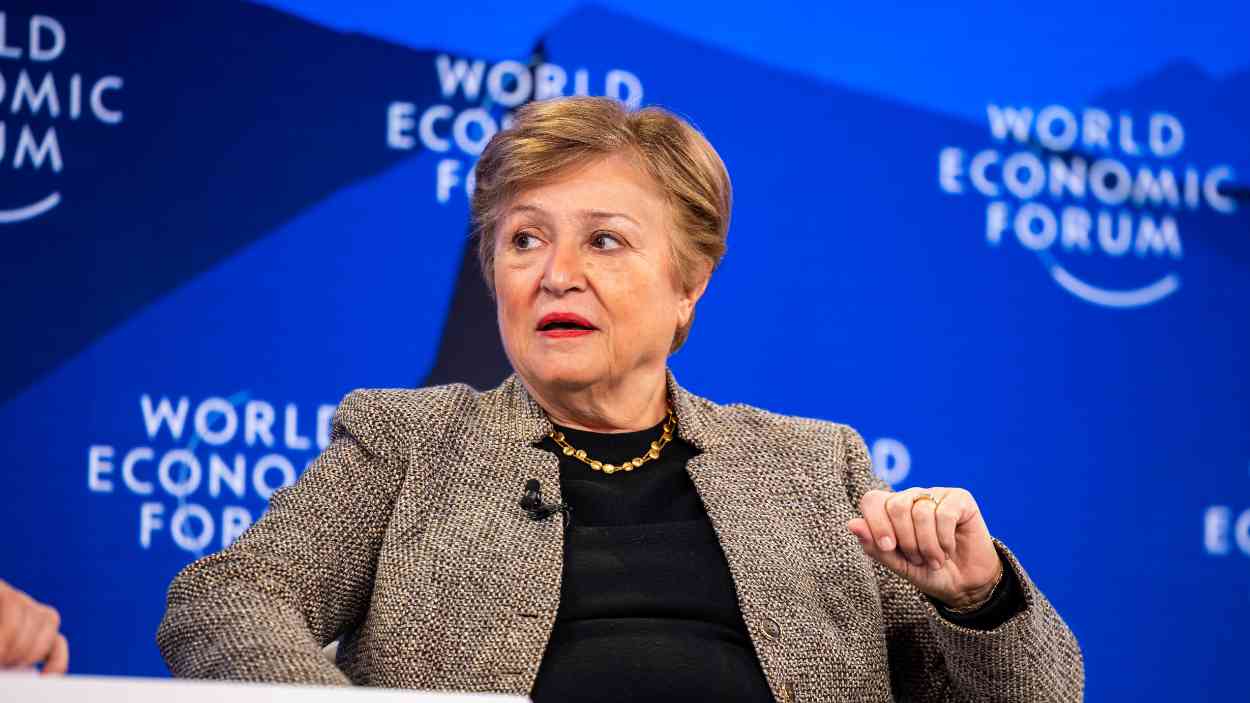 La directora gerente del FMI, Kristalina Georgieva, en una imagen de archivo. EP.