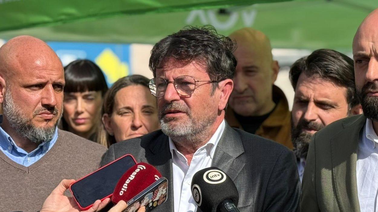 El portavoz nacional de Educación de Vox, Joaquín Robles. EP.