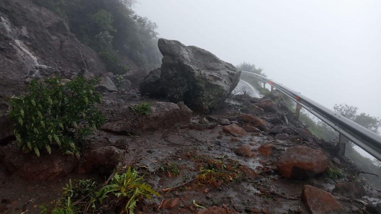 La borrasca ‘Therese’ obliga a la AEMET a activar todas las alarmas en Canarias por lluvia, vientos y granizo. EP. 