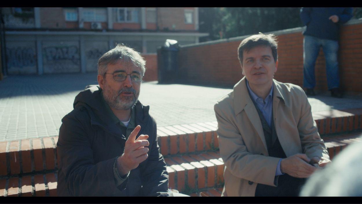 Jordi Évole y Marc Giró. Atresmedia