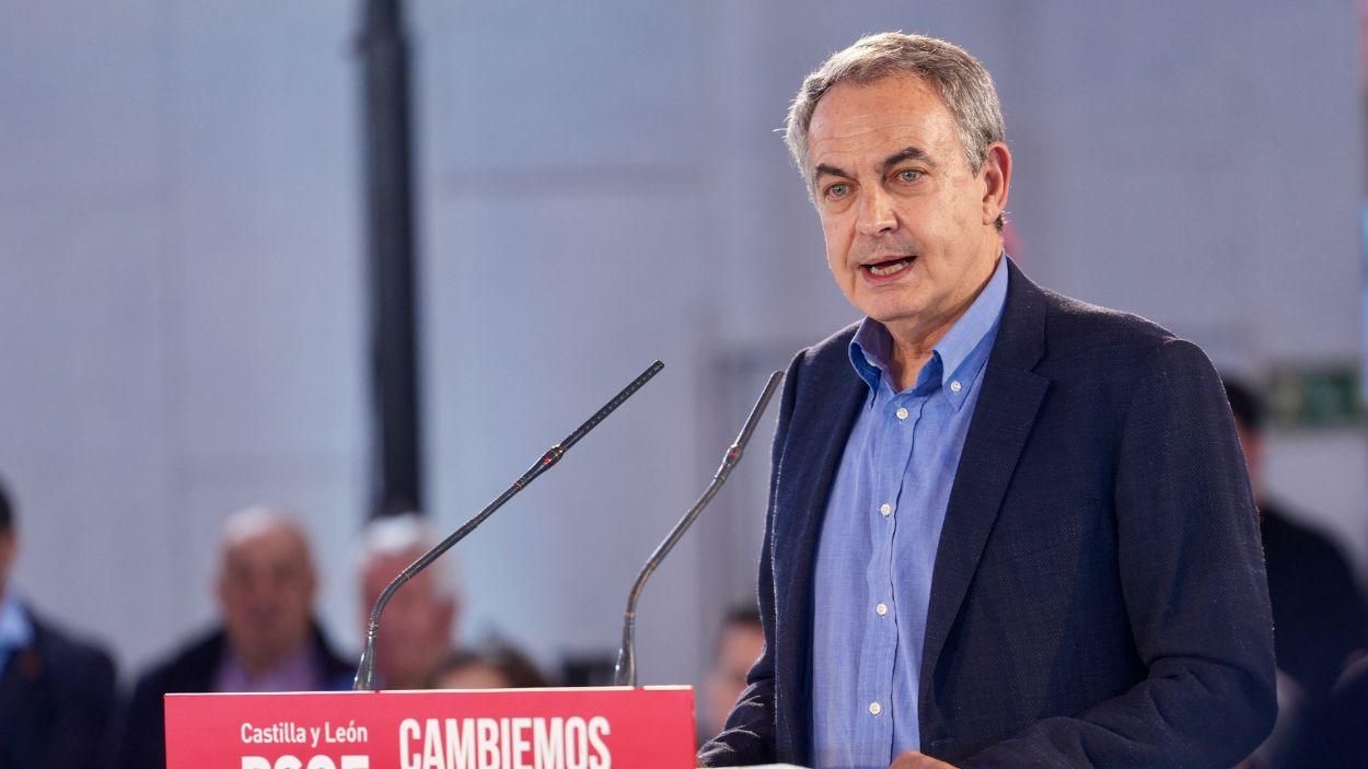 El expresidente del Gobierno, José Luis Rodríguez Zapatero. EP