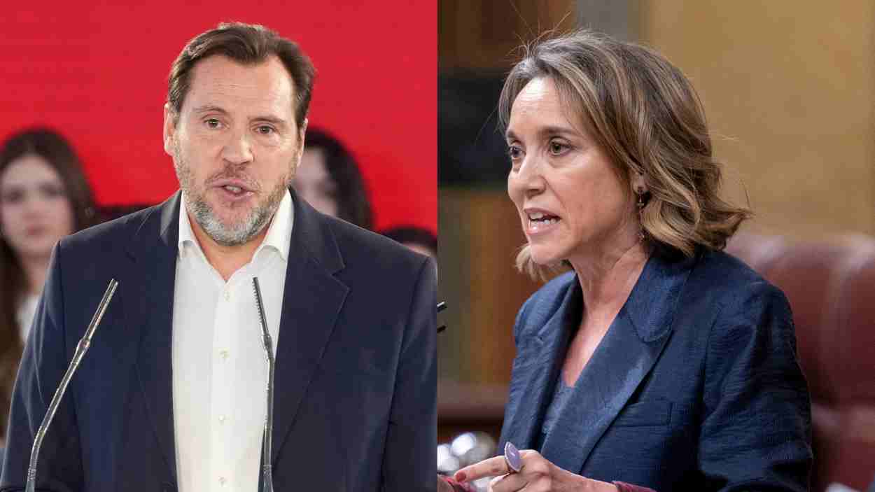 Puente retrata a Cuca Gamarra por la querella a José Félix Tezanos por parte del PP