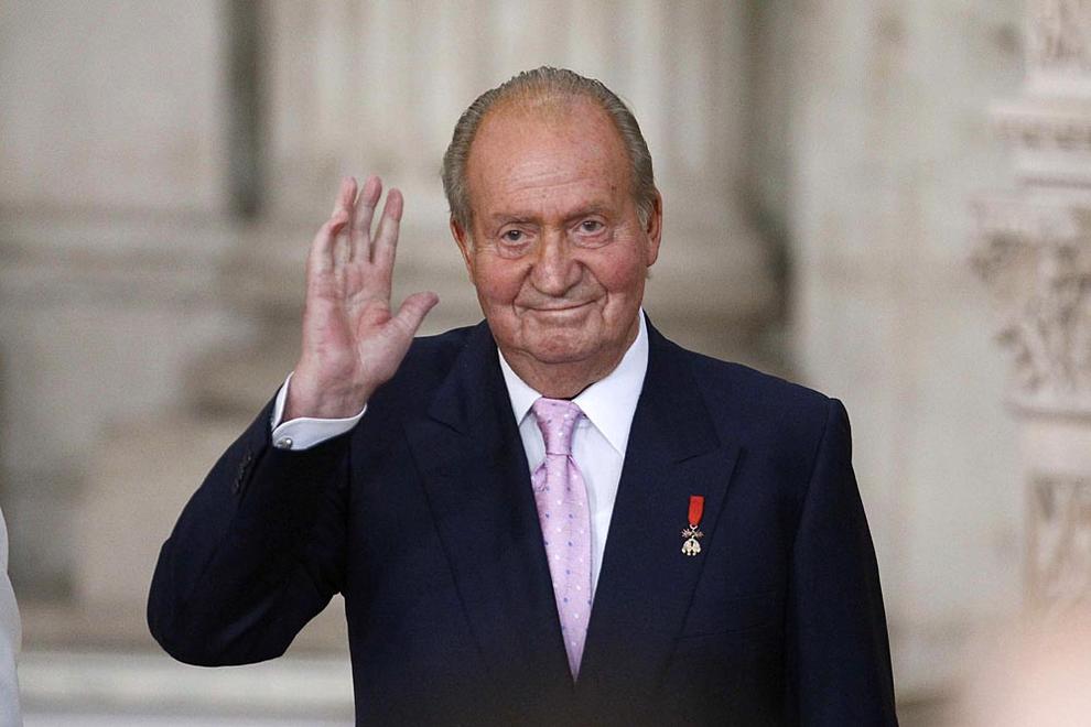 Imagen de archivo del Rey Juan Carlos I en la ceremonia de abdicación