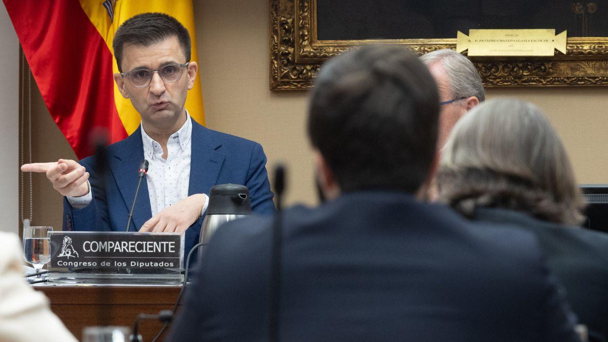 El presidente de RTVE comparece en la Comisión Mixta de Control Parlamentario de la Corporación RTVE. EP