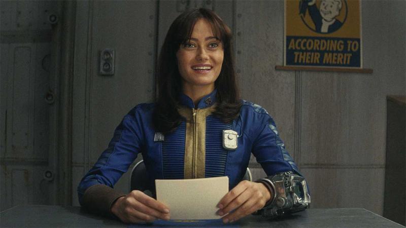 La actriz Ella Purnell en Fallout